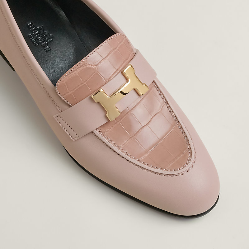 モカシン 《パリ》 - ピンク | Hermès - エルメス-公式サイト